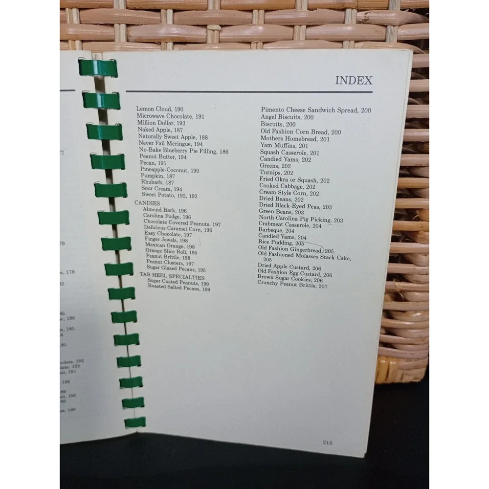 Vintage Cookbook: 1987 North Carolina Extension Homemakers Tarheel‎ Sonker
